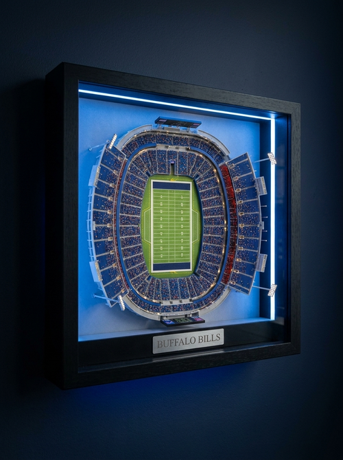 The Stadium Vault™ — 3D LED Stadium Wall Art